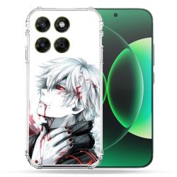 Coque Renforcée Pour Moto G67 / G77 / G87 Manga Tokyo Ghoul Kaneki Blanc