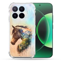 Coque Renforcée Pour Xiaomi 17T Pro Animal Cheval Montagne