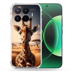 Coque Renforcée Pour Xiaomi 17T Pro Animal Girafe Savane