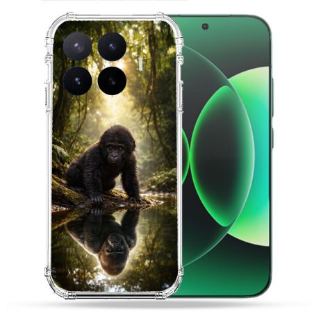 Coque Renforcée Pour Xiaomi 17T Pro Animal Gorille Reflet