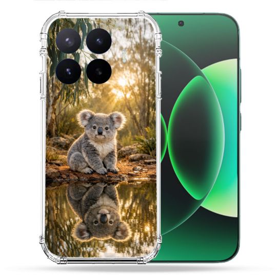 Coque Renforcée Pour Xiaomi 17T Pro Animal Koala Reflet