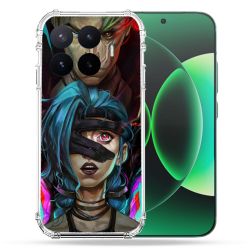 Coque Renforcée Pour Xiaomi 17T Pro Arcane Jinx Bleu