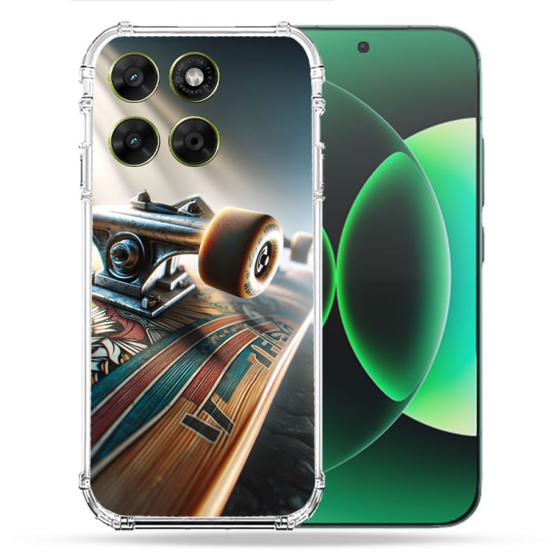 Coque Renforcée Pour Moto G67 / G77 / G87 Planche Skate
