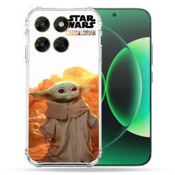 Coque Renforcée Pour Moto G67 / G77 / G87 Star Wars - Yoda bebe soleil