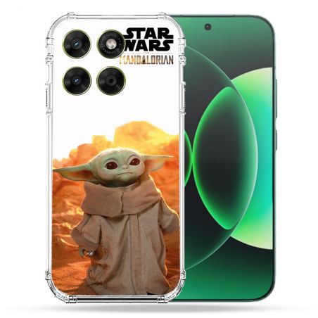 Coque Renforcée Pour Moto G67 / G77 / G87 Star Wars - Yoda bebe soleil