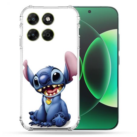 Coque Renforcée Pour Moto G67 / G77 / G87 Stitch Blanc