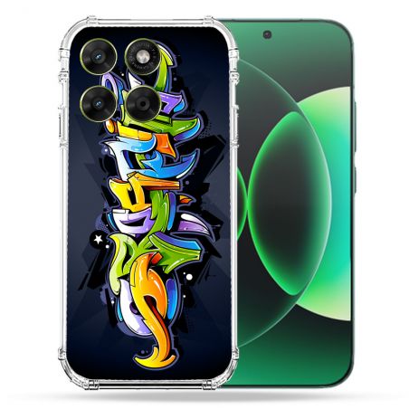 Coque Renforcée Pour Moto G67 / G77 / G87 Street Art Graffiti
