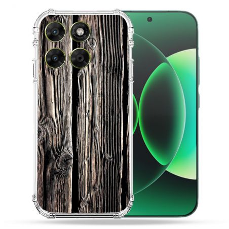 Coque Renforcée Pour Moto G67 / G77 / G87 Texture Bois