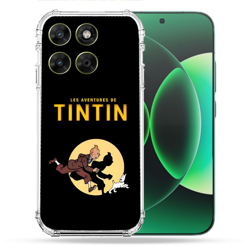 Coque Renforcée Pour Moto G67 / G77 / G87 Tintin Classique