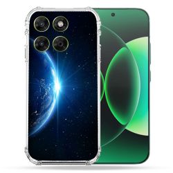 Coque Renforcée Pour Moto G67 / G77 / G87 Univers Planete Terre