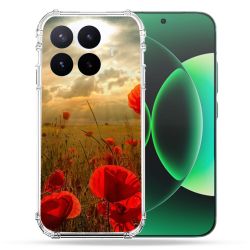 Coque Renforcée Pour Xiaomi 17T Pro Fleur Coquelicot