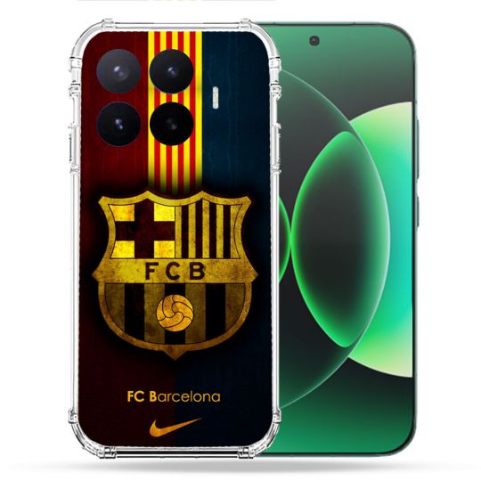 Coque Renforcée Pour Xiaomi 17T Pro Foot FC Barcelone Vintage