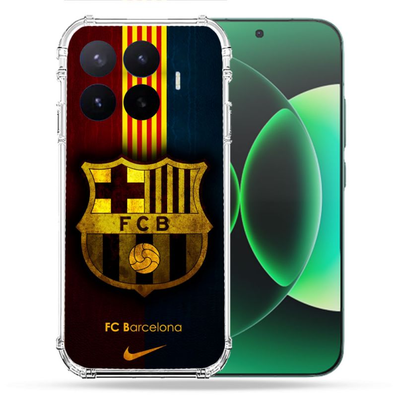 Coque Renforcée Pour Xiaomi 17T Pro Foot FC Barcelone Vintage