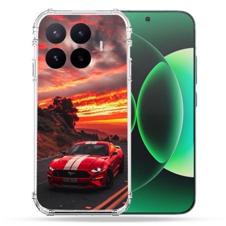 Coque Renforcée Pour Xiaomi 17T Pro Ford Mustang GT500 Rouge