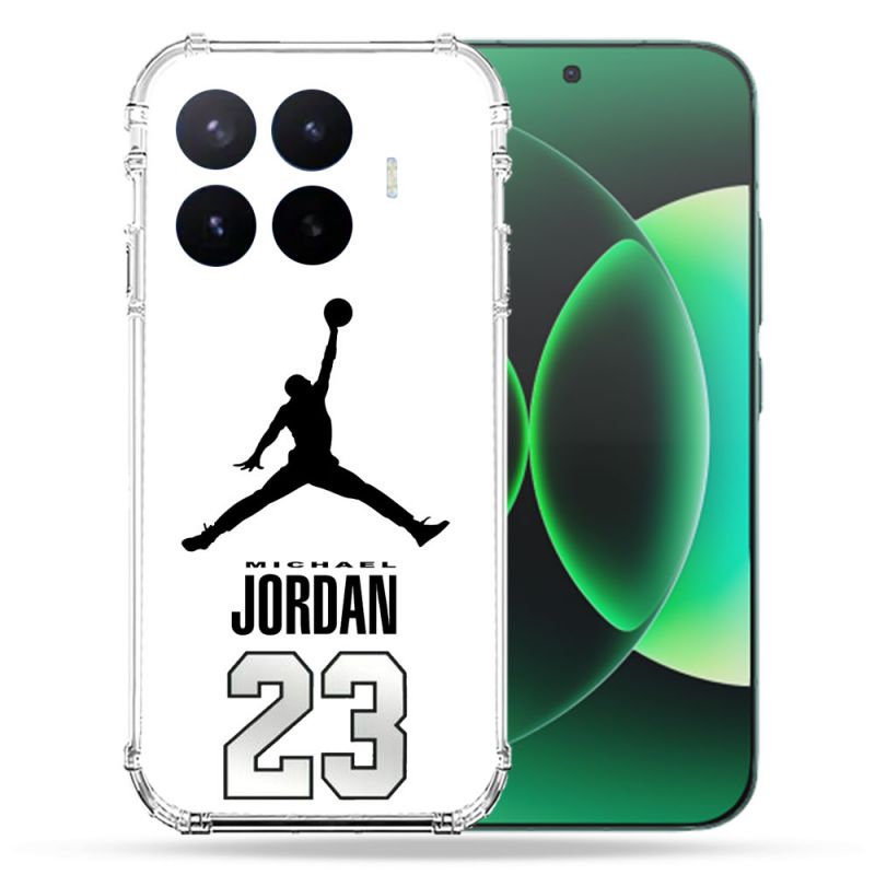 Coque Renforcée Pour Xiaomi 17T Pro Jordan 23 Blanc