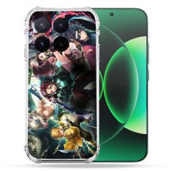 Coque Renforcée Pour Xiaomi 17T Pro Manga Demon Slayer Groupe