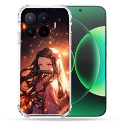 Coque Renforcée Pour Xiaomi 17T Pro Manga Demon Slayer Nezuko Rose