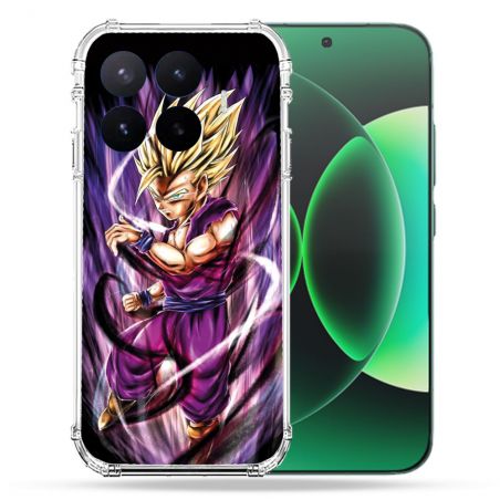 Coque Renforcée Pour Xiaomi 17T Pro Manga Dragon Ball Sangohan Violet