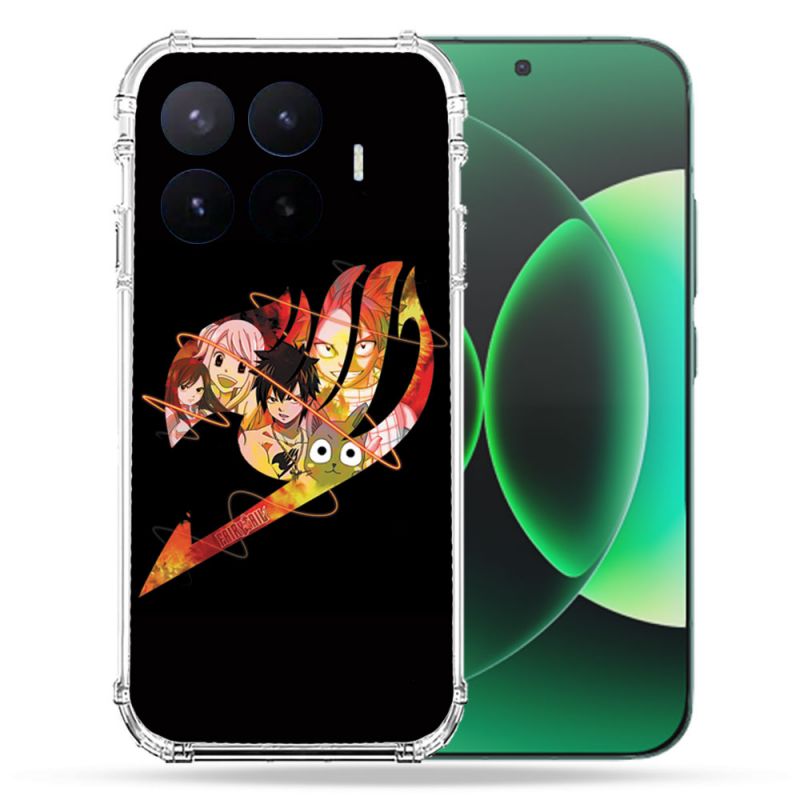 Coque Renforcée Pour Xiaomi 17T Pro Manga Fairy Tail Logo Noir