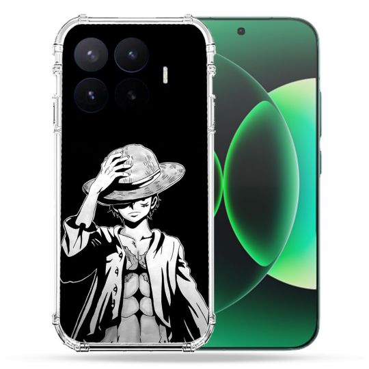 Coque Renforcée Pour Xiaomi 17T Pro Manga One Piece Luffy Noir