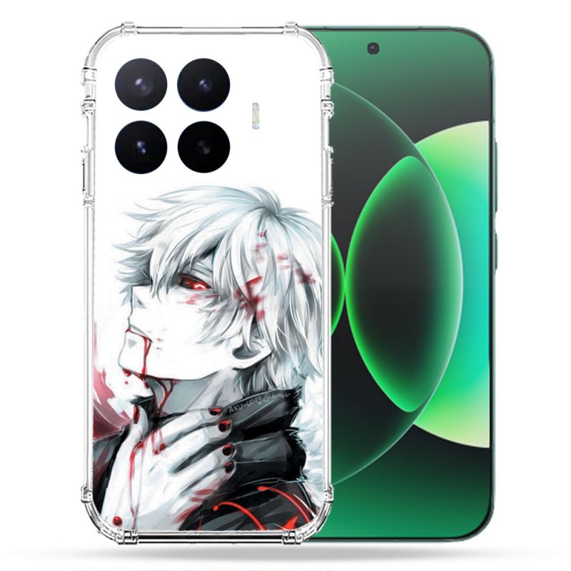 Coque Renforcée Pour Xiaomi 17T Pro Manga Tokyo Ghoul Kaneki Blanc