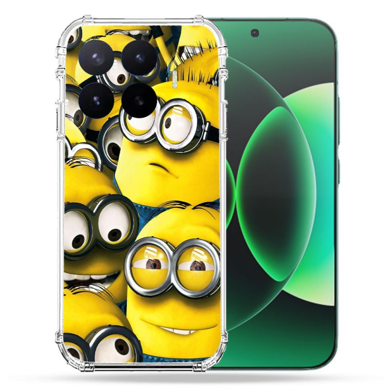 Coque Renforcée Pour Xiaomi 17T Pro Minions Groupe