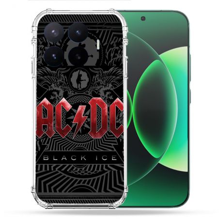 Coque Renforcée Pour Xiaomi 17T Pro Musique Rock ACDC Rouge