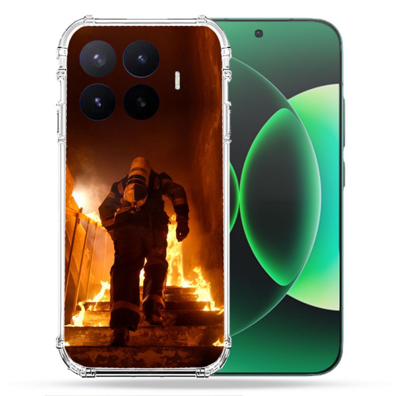 Coque Renforcée Pour Xiaomi 17T Pro Pompier Escalier