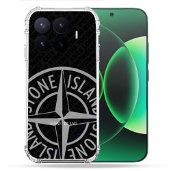 Coque Renforcée Pour Xiaomi 17T Pro Stone Island Gris