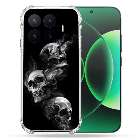 Coque Renforcée Pour Xiaomi 17T Pro Tete de Mort Triple