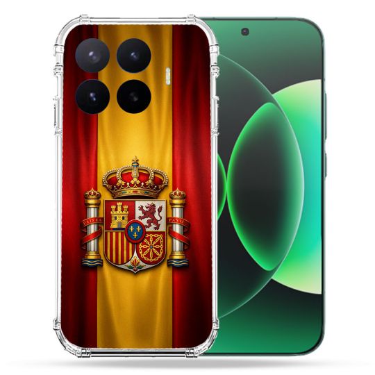 Coque Renforcée Pour Xiaomi 17T Pro Voyage Drapeau Espagne