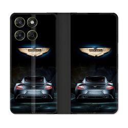 Housse Cuir Portefeuille Pour Motorola Moto G37 / G37 Power / G47 Aston Martin