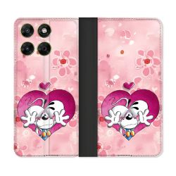 Housse Cuir Portefeuille Pour Motorola Moto G37 / G37 Power / G47 Didll Love