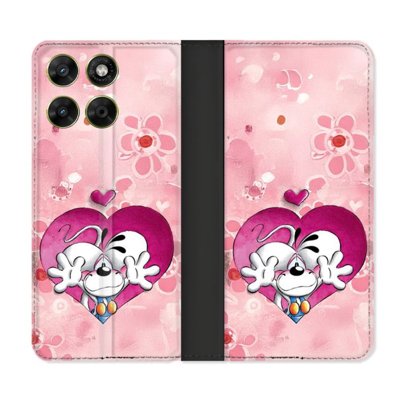 Housse Cuir Portefeuille Pour Motorola Moto G37 / G37 Power / G47 Didll Love