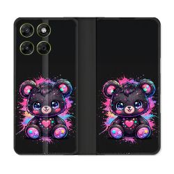 Housse Cuir Portefeuille Pour Motorola Moto G37 / G37 Power / G47 Fantastique Kawaii Mignon