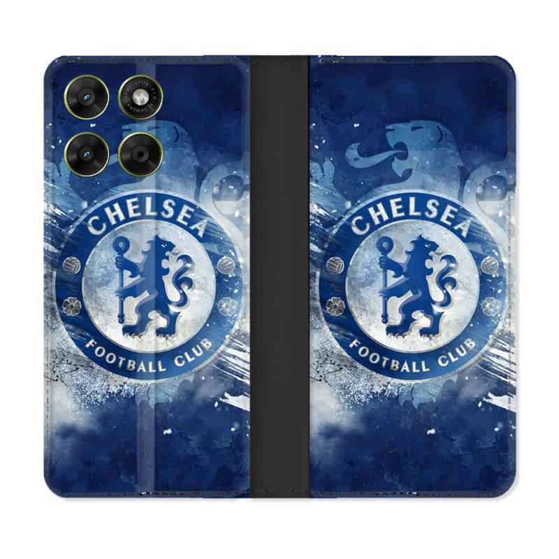 Housse Cuir Portefeuille Pour Motorola Moto G37 / G37 Power / G47 Foot Chelsea