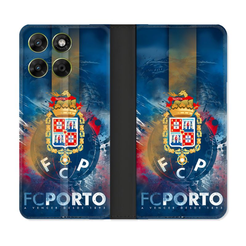 Housse Cuir Portefeuille Pour Motorola Moto G37 / G37 Power / G47 Foot FC Porto
