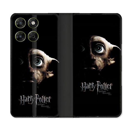 Housse Cuir Portefeuille Pour Motorola Moto G37 / G37 Power / G47 Harry Potter Hollows Dobby