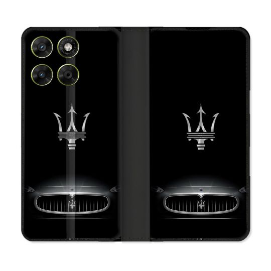Housse Cuir Portefeuille Pour Motorola Moto G37 / G37 Power / G47 Maserati