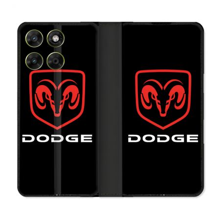 Housse Cuir Portefeuille Pour Motorola Moto G17 / G17 Power Dodge