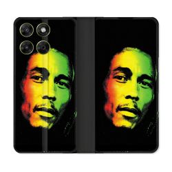 Housse Cuir Portefeuille Pour Motorola Moto G37 / G37 Power / G47 Musique Bob Marley 2