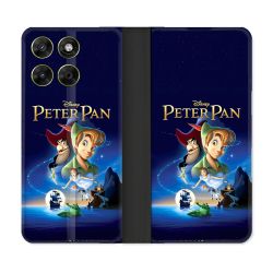 Housse Cuir Portefeuille Pour Motorola Moto G37 / G37 Power / G47 Peter Pan Affiche