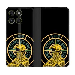 Housse Cuir Portefeuille Pour Motorola Moto G37 / G37 Power / G47 Stone Island Color