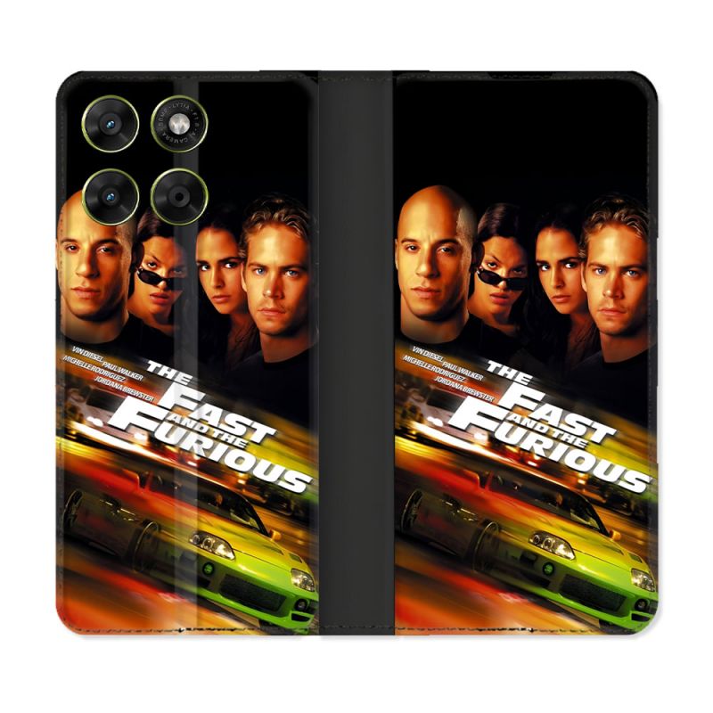 Housse Cuir Portefeuille Pour Motorola Moto G37 / G37 Power / G47 The Fast And Furious
