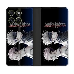 Housse Cuir Portefeuille Pour Motorola Moto G17 / G17 Power Manga Jujutsu Kaisen
