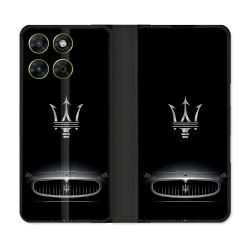 Housse Cuir Portefeuille Pour Motorola Moto G17 / G17 Power Maserati
