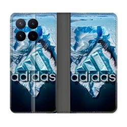 Housse Cuir Portefeuille Pour Xiaomi 17T Adidas Iceberg