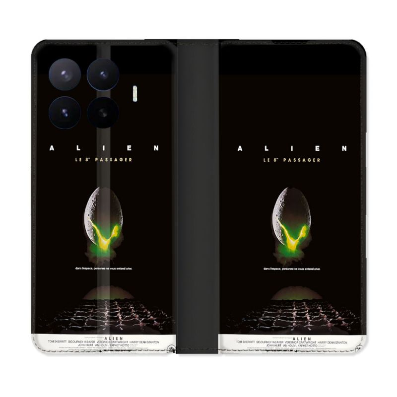 Housse Cuir Portefeuille Pour Xiaomi 17T Alien Affiche