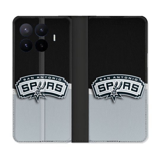 Housse Cuir Portefeuille Pour Xiaomi 17T Basket San Antonio Spurs
