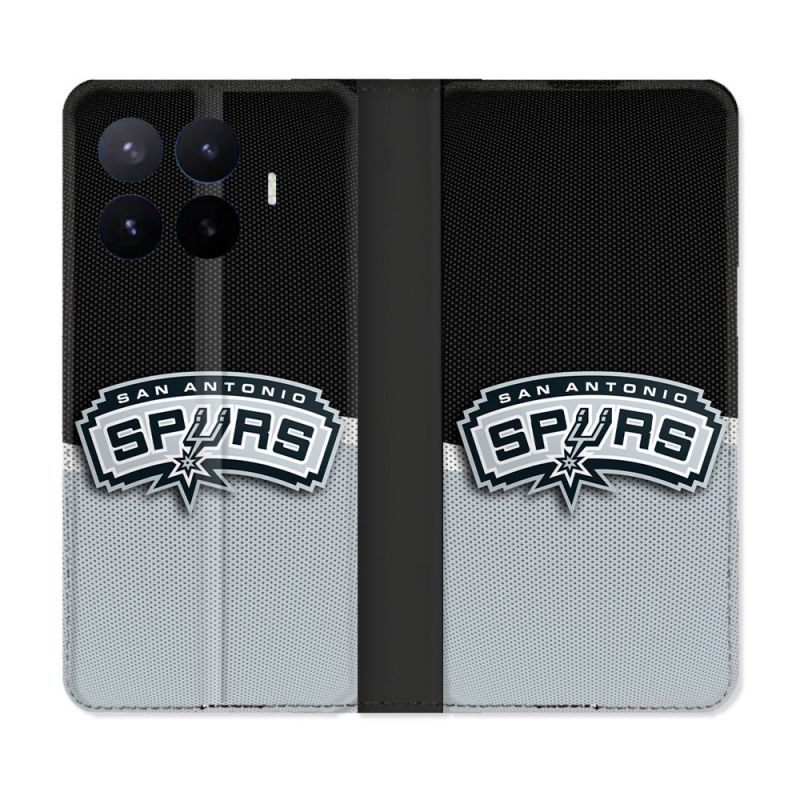 Housse Cuir Portefeuille Pour Xiaomi 17T Basket San Antonio Spurs